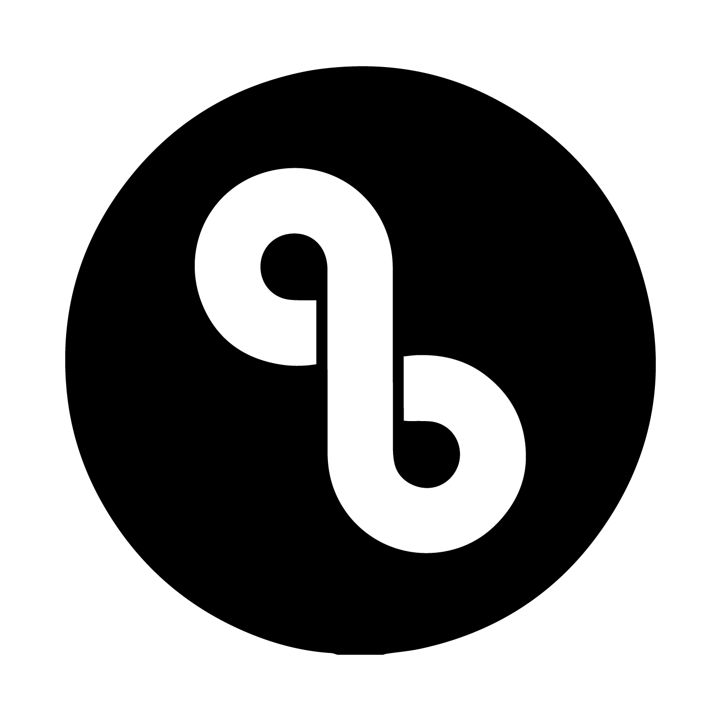 Arquibyte simple black logo